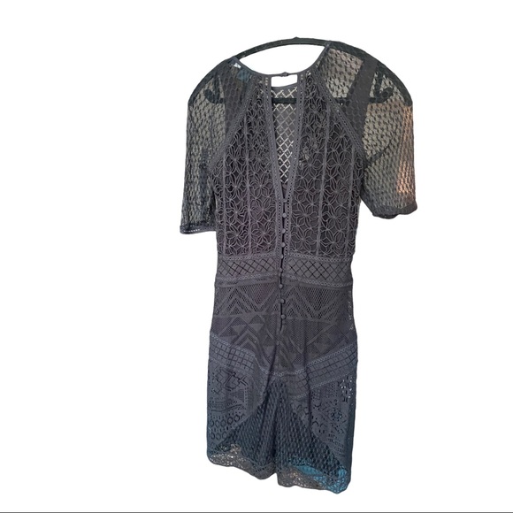 French Connection Black Cocktail Dress - Picture 2 of 9